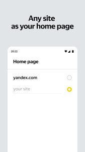 اسکرین شات 2 برنامه Yandex Start