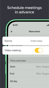 اسکرین شات 6 برنامه Yandex.Telemost
