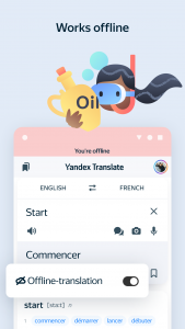اسکرین شات برنامه Yandex Translate 3