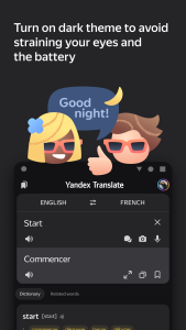 اسکرین شات 6 برنامه Yandex Translate