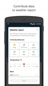 اسکرین شات برنامه Yandex Weather 4