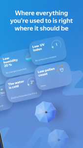 اسکرین شات برنامه Yandex Weather & Rain Radar 2