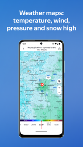 اسکرین شات برنامه Yandex Weather & Rain Radar 4