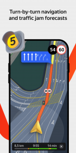 اسکرین شات برنامه Yandex Maps and Navigator 3