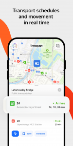 اسکرین شات برنامه Yandex Maps and Navigator 1