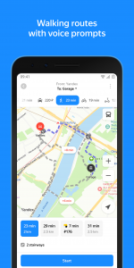 اسکرین شات برنامه Yandex Maps and Navigator 7