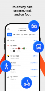 اسکرین شات برنامه Yandex Maps and Navigator 5
