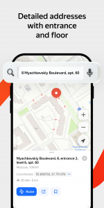 اسکرین شات برنامه Yandex Maps and Navigator 8