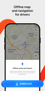 اسکرین شات برنامه Yandex Maps and Navigator 4