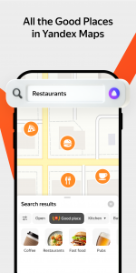 اسکرین شات 1 برنامه Yandex Maps and Navigator
