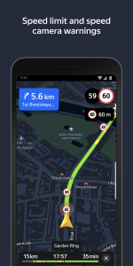 اسکرین شات برنامه Yandex Navigator 4