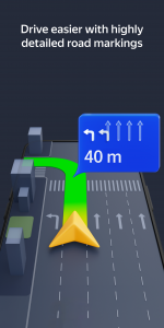 اسکرین شات 2 برنامه Yandex Navigator