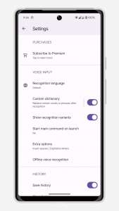 اسکرین شات 6 برنامه Voice Search