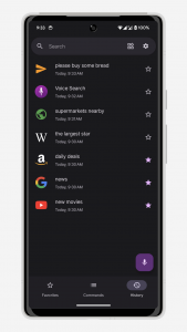 اسکرین شات 5 برنامه Voice Search