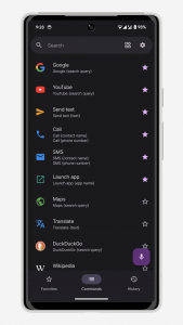 اسکرین شات 2 برنامه Voice Search