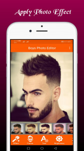 اسکرین شات برنامه Boys Photo Editor 1