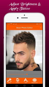 اسکرین شات برنامه Boys Photo Editor 5