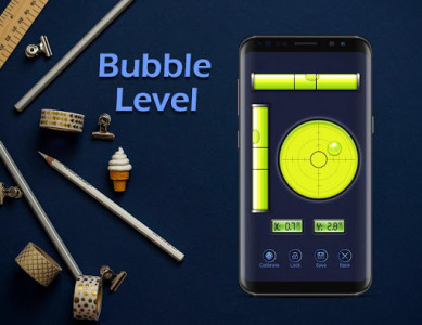 اسکرین شات برنامه Ruler - Bubble Level - Angle Meter 6