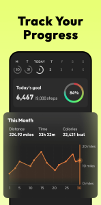 اسکرین شات 5 برنامه Running App - GPS Run Tracker