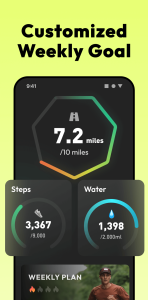 اسکرین شات 3 برنامه Running App - GPS Run Tracker