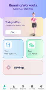 اسکرین شات 6 برنامه Run & Lose Weight: GPS Tracker