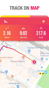 اسکرین شات 4 برنامه Running App - Lose Weight App