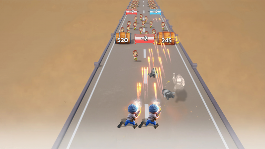 اسکرین شات 4 بازی Rushero: War Survival Game