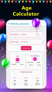 اسکرین شات 8 برنامه Birthday Photo Frame Maker App