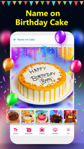 اسکرین شات 2 برنامه Birthday Photo Frame Maker App