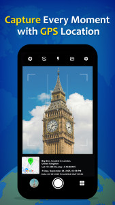 اسکرین شات 2 برنامه GPS Map Camera