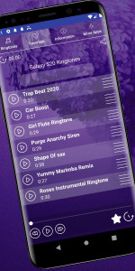 اسکرین شات 4 برنامه Galaxy S20 Ultra Ringtones
