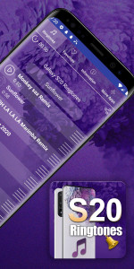 اسکرین شات 3 برنامه Galaxy S20 Ultra Ringtones