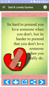 اسکرین شات 1 برنامه Sad Lonely Painful & Hurt Love
