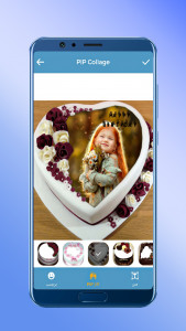 اسکرین شات برنامه قاب عکس کیک و شیرینی+ترکیب عکس 1