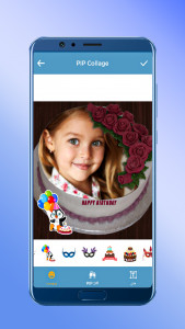 اسکرین شات برنامه قاب عکس کیک و شیرینی+ترکیب عکس 2