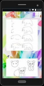 اسکرین شات برنامه آموزش نقاشی حیوانات 1