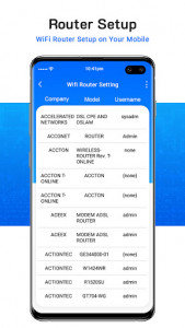 اسکرین شات برنامه All WiFi Router Settings 6