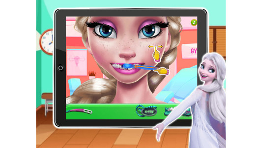 اسکرین شات بازی دندان پزشکی السا 3