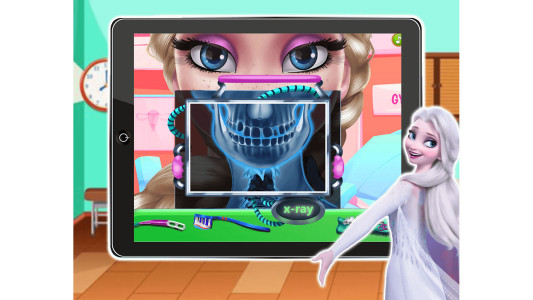 اسکرین شات بازی دندان پزشکی السا 4