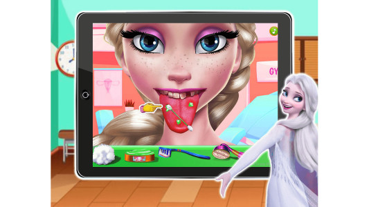 اسکرین شات بازی دندان پزشکی السا 5