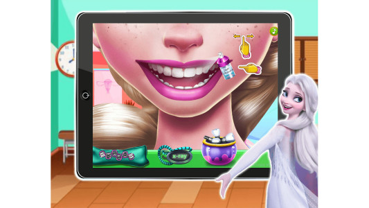 اسکرین شات بازی دندان پزشکی السا 1