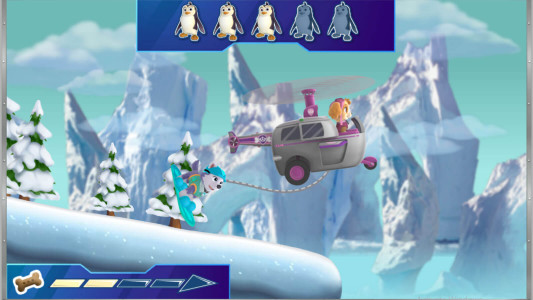اسکرین شات بازی بازی سگ های نگهبان در پیست اسکی 2