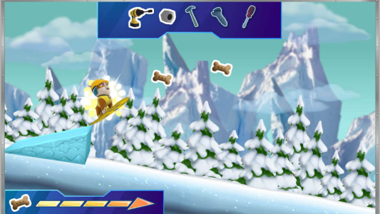 اسکرین شات بازی بازی سگ های نگهبان در پیست اسکی 3