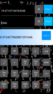اسکرین شات برنامه ماشین حساب مثلثاتی 2