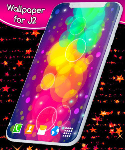اسکرین شات برنامه Live Wallpaper for Samsung - Purple Rainbow Themes 1