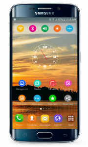 اسکرین شات برنامه Galaxy Note6 Launcher Theme 5