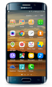 اسکرین شات برنامه Galaxy Note6 Launcher Theme 3