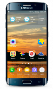 اسکرین شات برنامه Galaxy Note6 Launcher Theme 1