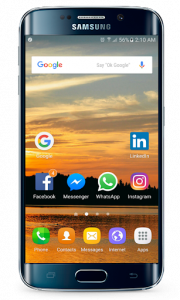 اسکرین شات برنامه Galaxy Note6 Launcher Theme 2