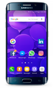 اسکرین شات برنامه Galaxy S8 launcher theme 1